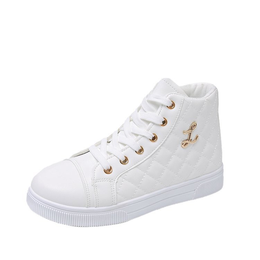 (⏳NOW ON: 70% OFF Sale! 🔥)Women’s Platform Comfort Sneakers – Breathable Lace-Up Walking Shoes