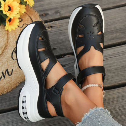 Chunky Platform Fisherman Sandals – Easy Slip-On with Arch Support